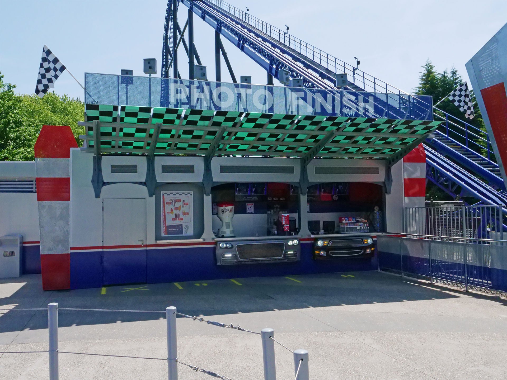 Goliath in Speed Zone in Walibi.