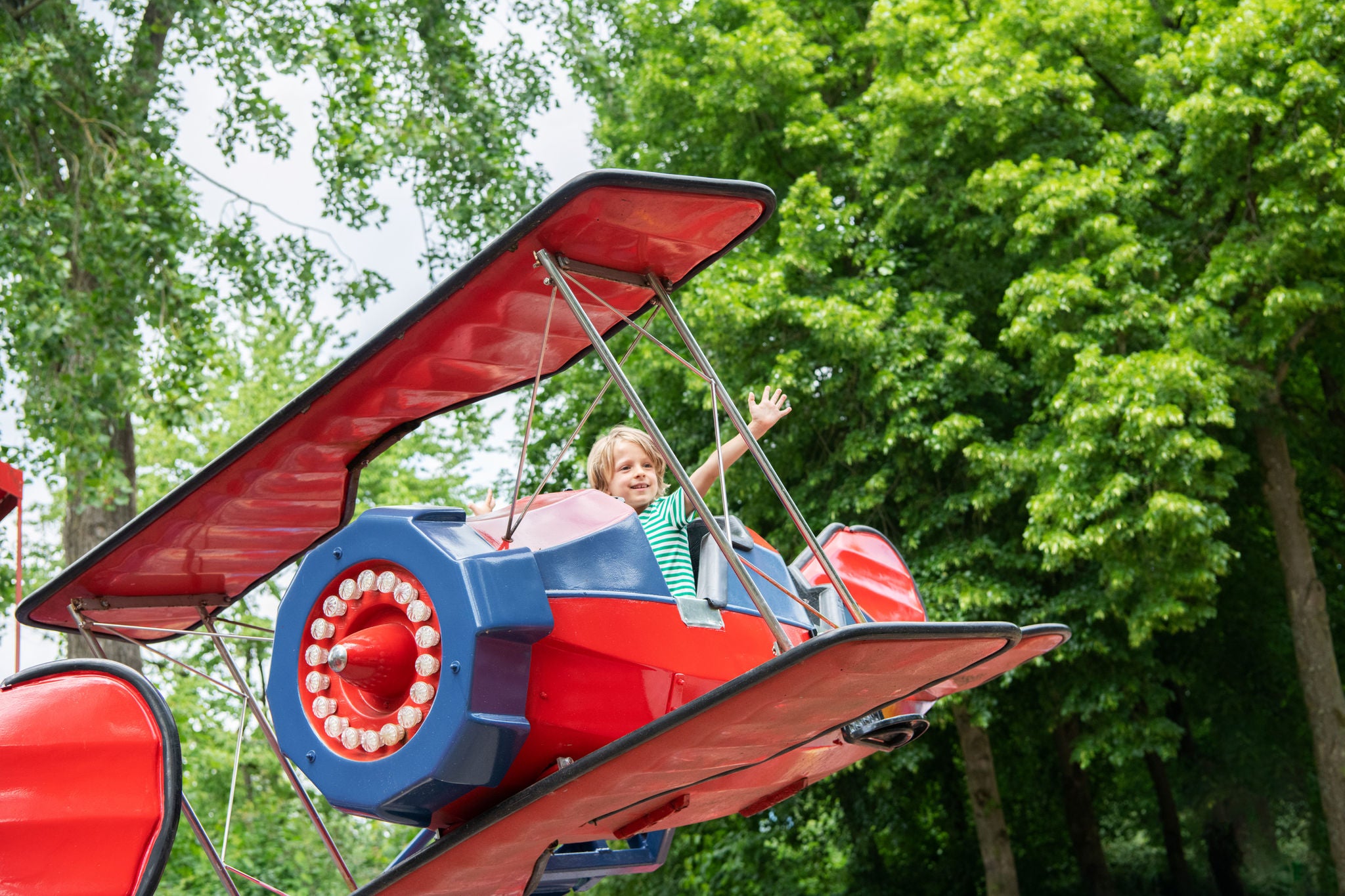 Stunt Flight: Red Baron attractie - Walibi Holland