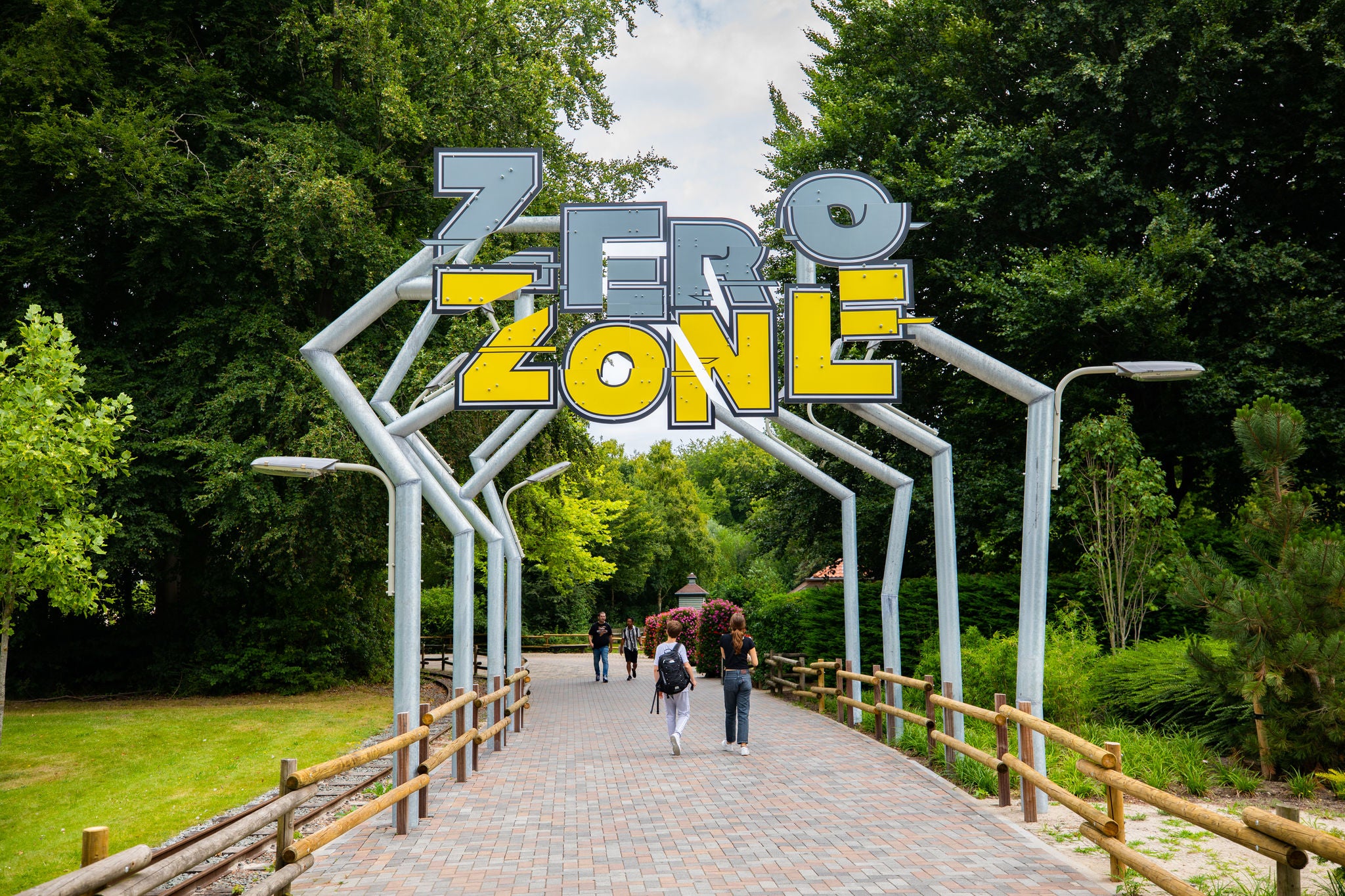 Oliebollerie in Walibi Holland.