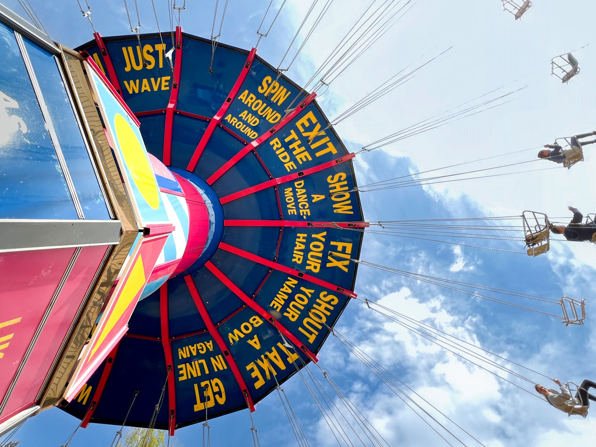 Herumwirbeln in Super Swing