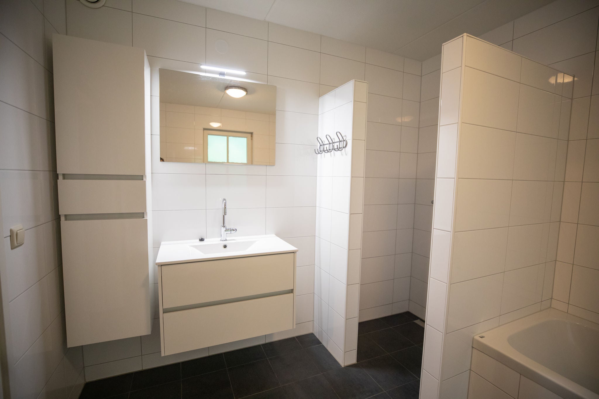 De badkamer van Villa Walibi - groepsverblijf in Walibi Village