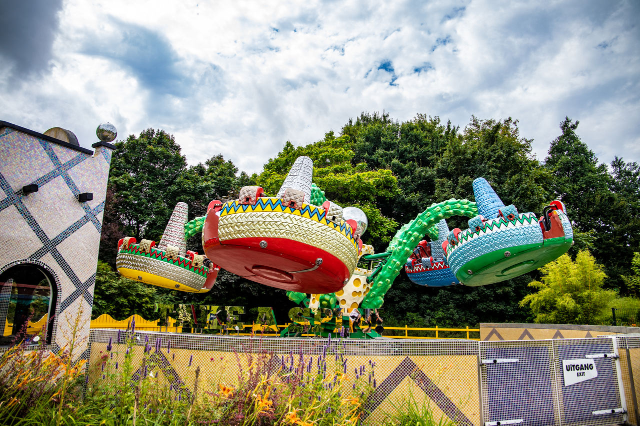 Los Sombreros: Polyp im mexikanischen Thema - Walibi Holland